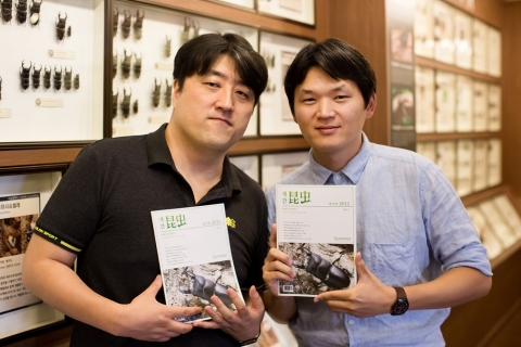 장영철 발행인(좌)과 박상인 편집인(우)