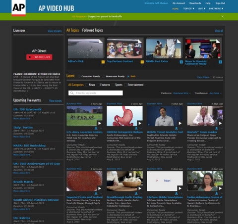 비즈니스 와이어(Business Wire)의 동영상 콘텐츠가 ‘AP 동영상 허브’(AP Video Hub, https://goo.gl/X3GNV4)에서 제공된다. ‘AP 동영상 허브’는 세계 유수 디지털 퍼블리셔, 뉴스포털, 방송사에 방송급 동영상을 제공하는 첨단 온라인 배포 플랫폼이다.