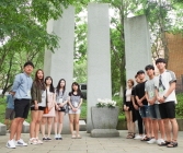 건국대는 100명의 학생들을 선발해 해외교육기행을 실시했다