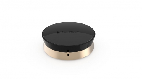 LG전자가 30일 공개한 ‘스마트씽큐 센서(SmartThinQ Sensor)’ 사진. 이 센서는 스마트 기능이 없는 세탁기 등 일반 가전제품을 스마트 가전으로 바꿔준다.