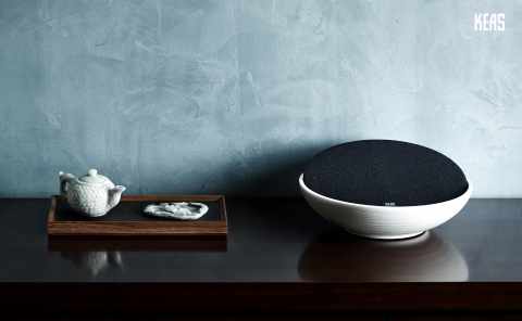 The premium lifestyle electronics brand KEAS launched Ceramic Bluetooth speaker MOV1