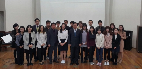 호원대학 한국어학원이 재학 중인 유학생들의 한국어 학습에 대한 흥미 부여 및 표현 능력향상과 우호증진을 위해 제1회 한국어 말하기 대회를 개최했다
