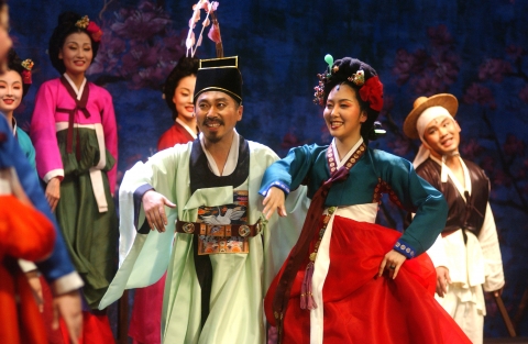 한국창극원 공연 모습