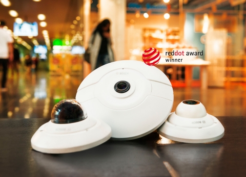 보쉬 시큐리티 시스템즈 FLEXIDOME IP 파노라믹 카메라가 2015 Red Dot Award를 수상했다