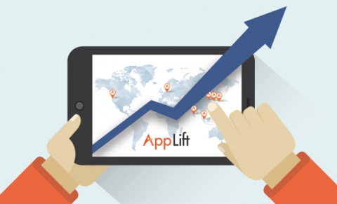 앱리프트가 주요 리전과 앱 버티컬을 통틀어 전년대비 170% 성장을 기록하며 2015년 4/4분기 기준 추산 연간 매출이 1억달러를 돌파했다