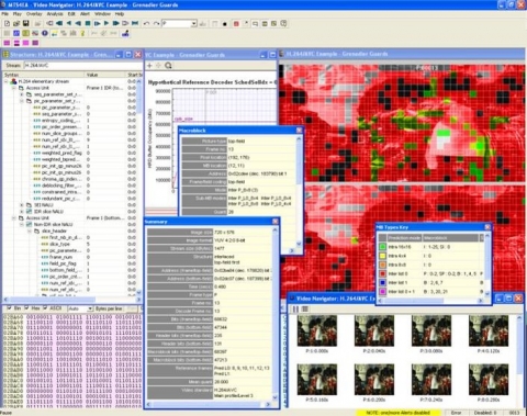 MTS4EV7 소프트웨어의 클로즈드 캡션 분석