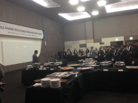 2016 Korea pharm 리셉션