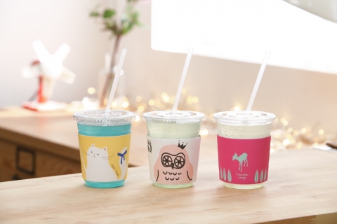식품포장용기 전문 브랜드 온스몰이 예쁜 아이스컵 3종 신제품을 출시한다