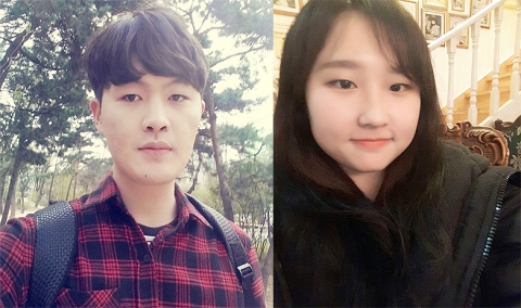 왼쪽부터 심규동 김지수 학생