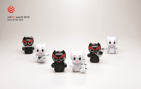 KT가 2016 레드닷 디자인어워드에서 IoT 와이파이 스피커 디자인으로 컨셉 부문 엔터테인먼트 카테고리에서 최고상을 수상했다