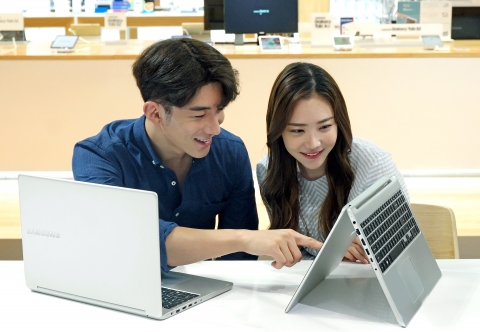 삼성전자가 G마켓, 옥션에서 삼성 노트북 7 스핀 출시 프로모션을 9월 3일까지 진행한다