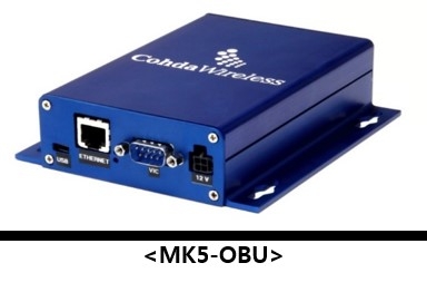 차량과 차량간의 통신을 지원하는 OBU(On Board Unit) 솔루션(MK5-OBU)