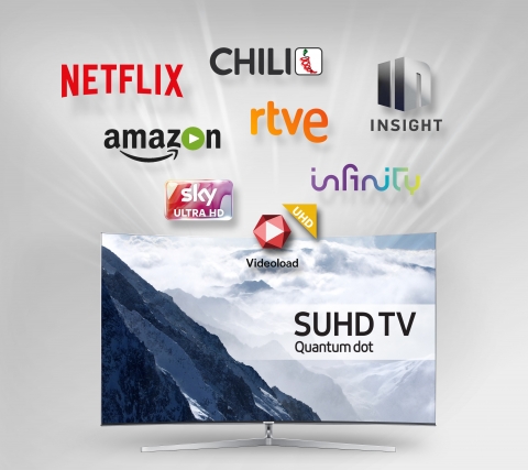 삼성전자가 퀀텀닷 SUHD TV의 혁신적인 화질 기술을 앞세워 유럽 HDR 콘텐츠 파트너십을 대폭 확대한다