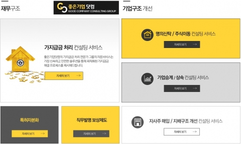 기업경영지원 컨설팅 전문가집단 좋은기업닷컴