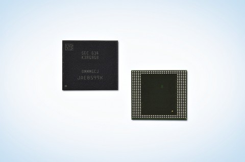 삼성전자는 이달부터 세계 최초로 10나노급 16Gb LPDDR4 기반의 8GB LPDDR4 모바일 D램을 공급하기 시작했다