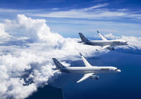 봄바디어 C시리즈가 EASA로부터 비행타입 동급 인정을 받았다