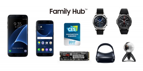 혁신 제품 앞세워 대거 수상 삼성전자가 내년 1월 미국 라스베이거스에서 열리는 CES 2017을 앞두고 CES 혁신상 총 35개를 수상했다