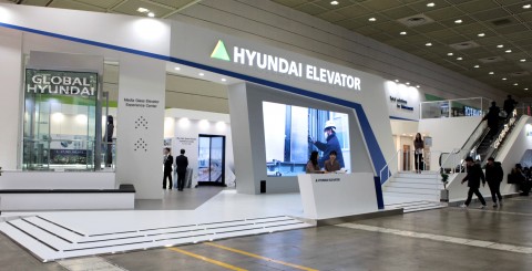 현대엘리베이터가 17~19일 서울 코엑스에서 열리는 2016 한국국제승강기 EXPO에서 전시장을 운영한다