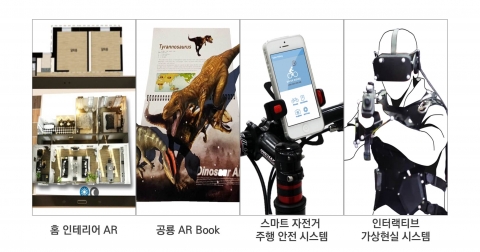 동신대학교 실감미디어기반조성사업단 CES 2017 전시품