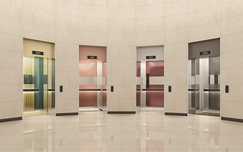 현대엘리베이터가 건축물의 다양한 컨셉에 따라 디자인 선택의 폭을 넓히고 친환경 기능을 적용한 뉴와이저 시그니처(NewYzer Signature), 이노버(Innover) 등 신제품 2종을 출시했다