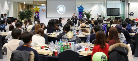 GS25가 가맹점포에서 자신의 직무를 성실히 임해준 스토어매니저에게 감사의 마음을 전하는 시간을 가졌다