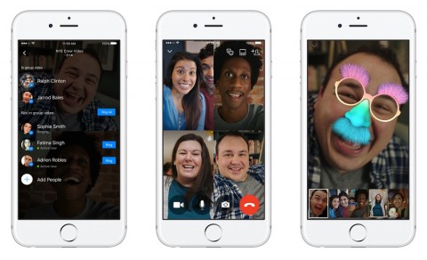 페이스북이 메신저에 그룹 영상 통화를 도입한다