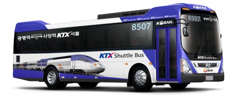 현대자동차가 사당역에서 KTX 광명역을 잇는 코레일의 KTX 셔틀버스 사업에 유니시티 11대를 공급했다