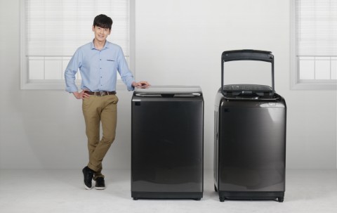 삼성전자가 애벌빨래부터 본 세탁까지 한번에 끝낼 수 있는 혁신적인 전자동 세탁기 액티브워시 신제품을 출시한다