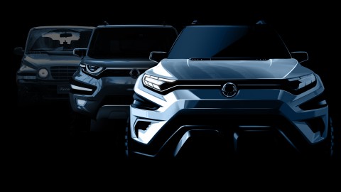 쌍용자동차가 3월 제네바모터쇼를 통해 콘셉트카 XAVL을 최초로 공개하고 XAVL의 렌더링 이미지를 20일 공개했다
