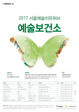 서울문화재단 서울예술치유허브가 각박한 현대사회에 지친 삶의 고단함을 문화예술로 치유하는 예술보건소에 참여할 상반기 참여자를 27일부터 모집한다
