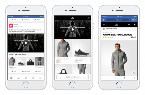 페이스북이 새로운 몰입형 광고 제품인 컬렉션을 통해 신선한 모바일 쇼핑 경험을 선사한다