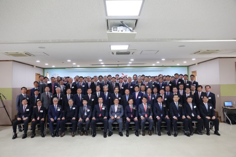취임식에 참석한 한국전기공사협회 및 유관기관 임원들