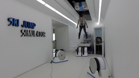 Air Float Space VR 스키점프 시뮬레이터