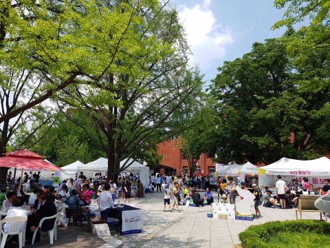 통일교육협의회가 제2회 통일TIP마로니에축제를 성황리에 마무리하였다