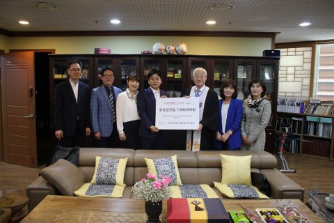 비엔에스F&B 보돌미역은 일산다문화교육센터의 결혼이주여성 및 이민자를 위한 한국어 교육을 지원하기로 하였다