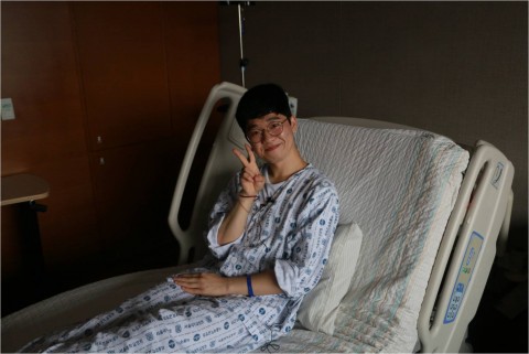 한국조혈모세포은행협회 서포터즈 3기 김상현 단장이 백혈병 환자에게 조혈모세포를 기증했다