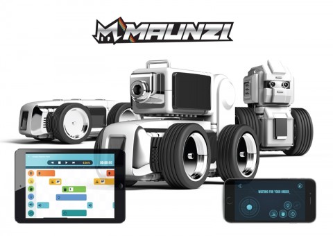 Goldrabbit developed a Lego-style Maunzi robot kit.
