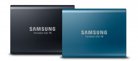 삼성전자가 4세대 V낸드 기반 고성능·대용량 포터블 SSD 신제품 T5를 전 세계 시장에 출시한다