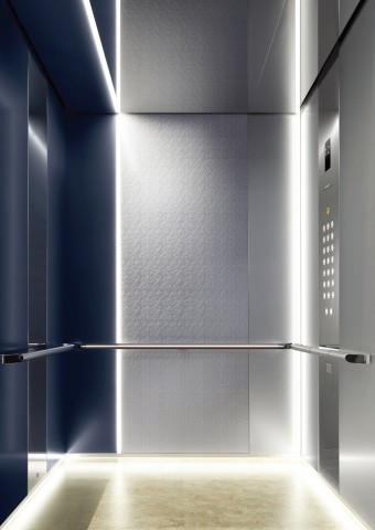 현대엘리베이터가 디자인과 건축 효율을 강화한 신제품 네오를 4일 출시했다