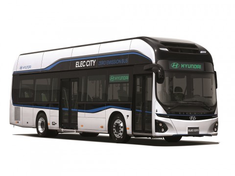 현대차가 부산 시내버스회사와 전기버스 일렉시티 첫 계약을 성사했다