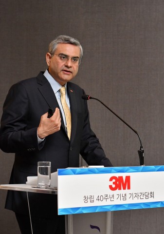한국쓰리엠이 창립 40주년 기자간담회를 개최했다