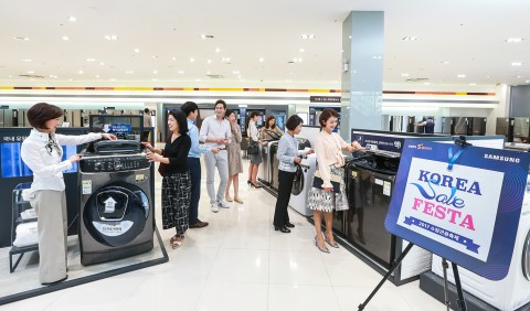 삼성전자가 코리아세일페스타를 맞아 인기 가전∙IT 제품을 할인 판매한다