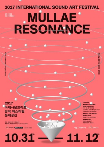 서울문화재단 문래예술공장 2017 국제사운드아트창작페스티벌-문래공진 포스터