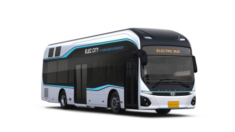 현대자동차가 울산광역시와 함께 수소전기버스를 대표적인 대중교통 수단인 노선버스로 활용하기 위한 시범사업에 착수했다