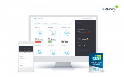 SELVAS AI will receive CES 2018 Innovation Award for its deep learning based AI disease prediction solution “Selvy Checkup” at the CES 2018