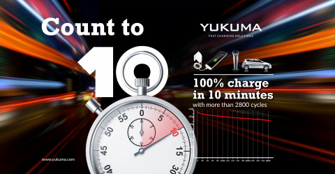 유쿠마가 전기자동차 및 스마트폰을 위한 세계 초고속 충전 기술을 구현한다