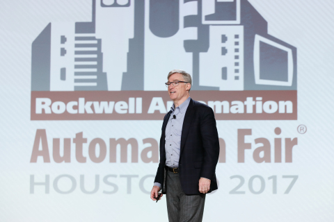로크웰 오토메이션의 블레이크 모렛 사장 겸 CEO가 11 월 14 일 개최 된 Automation Perspectives의 글로벌 미디어 포럼에서 프리젠 테이션을 통해 기업이 디지털 전환 및 첨단 기술의 가치를 실현하는 방법에 대한 비전과 통찰력을 공유했다