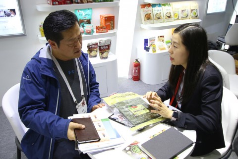 CJ프레시웨이가 11월 14일부터 3일간 중국 상해 신국제박람센터에서 개최된 상해 식품박람회에 참가해 해외 판로 개척 활동을 성공적으로 마무리했다