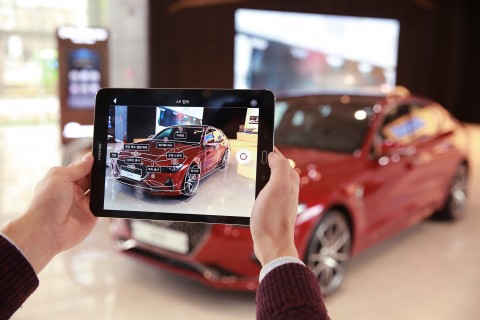 제네시스 브랜드는 첨단 기술이 적용된 국내 최초의 3D 자동차 모바일 매뉴얼인 제네시스 버추얼 가이드를 론칭한다