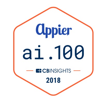 애피어가 CB Insights 100대 AI 기업에 2년 연속으로 선정되었다